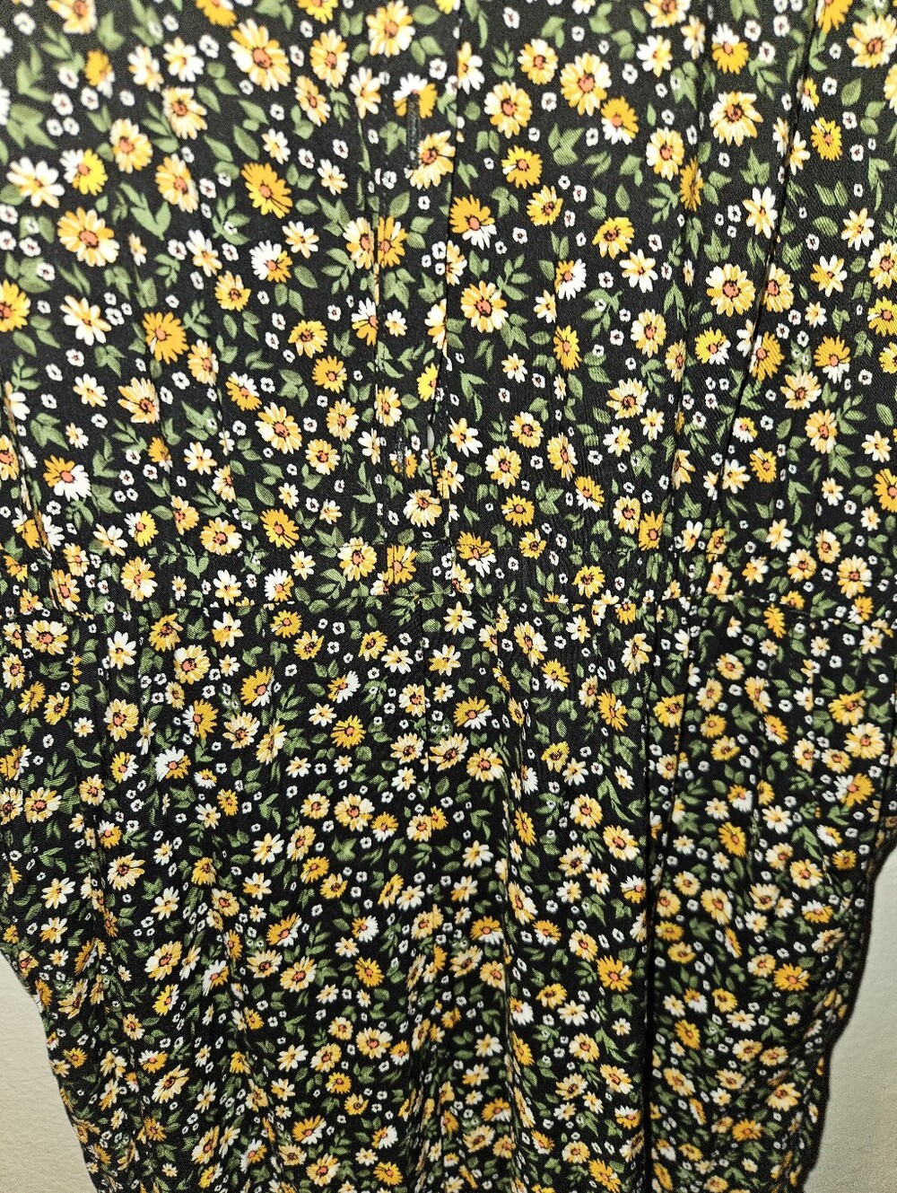 Wonder Nation Girls Floral Print Jumpsuit Size 14-16 - Picture 4 of 11